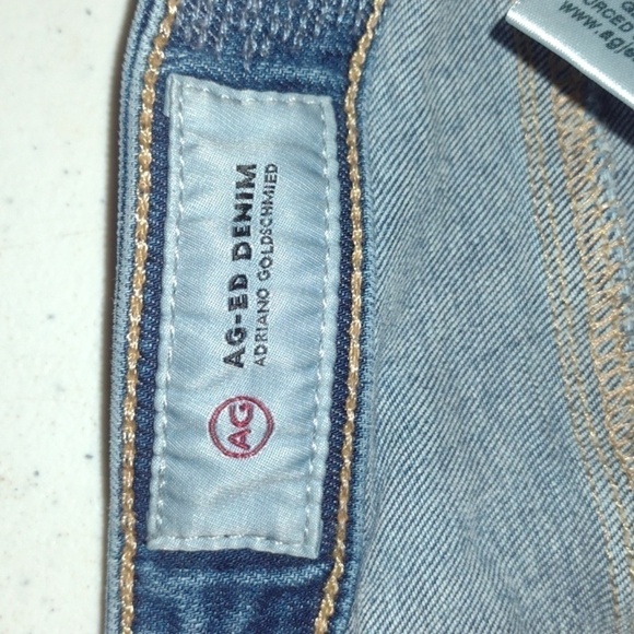 Ag the legging ankle super skinny ankle jeans size24R distressed jeans - Picture 6 of 12